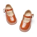 Felix &amp; Flora Toddler Little Girl Princess Dress Shoes-Mary Jane Flats for Girl Party School Shoes