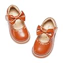 Felix &amp; Flora Toddler Little Girl Princess Dress Shoes-Mary Jane Flats for Girl Party School Shoes