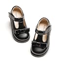 Felix &amp; Flora Toddler Little Girl Princess Dress Shoes-Mary Jane Flats for Girl Party School Shoes