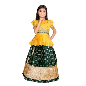 FELIZ THE DESIGNER STUDIO Girls Jecquard Silk