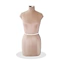 Female Dress Only Upper Body Torso Part Form for Display | Without Stand | Skin Color (Size - 12)