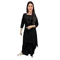 Femezone Women39s Linen Blend Cotton Dhoti Kurta