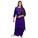 Femezone Women39s Linen Blend Cotton Dhoti Kurta