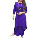 Femezone Women39s Linen Blend Cotton Dhoti Kurta