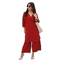 Femezone Women Cotton slub Co-ord Kurta and