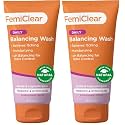 FemiClear Daily Balancing Feminine Wash, Soothing & Cleansing, 6 fl oz, Pack of 2
