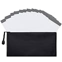 Feminine Personal Disposal Seal Bags- 100 White Opaque Seal Bags for Sanitary, Discreet Disposal for Tampons, Pads, and Liners (Black)