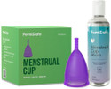 FemiSafe Medium Reusable Menstrual Cup (Pack of 1)