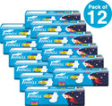 Femiss Extra Absorb Overnight Sanitary Pad For Women(XL-72 Pads-6 Pads Each)Pack of 12- Sanitary Pad (Pack of 12)