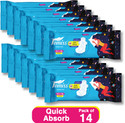 Femiss Sanitary pads,Extra dry feel overnight Comfortable (XL-84 Pads) Pack of 14- Sanitary Pad (Pack of 14)
