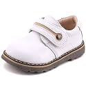 Femizee Toddler Boys Leather Loafers Comfort Uniform Oxford Dress Wedding Shoes