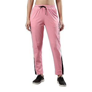 Femmora Relax Fit Track Pant with Abstract