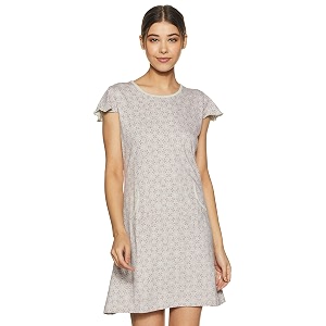 Femmora Womens Cotton Regular Nightdress