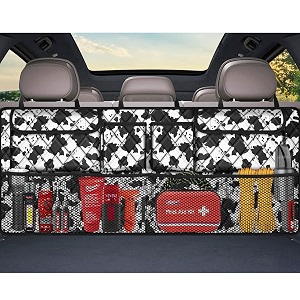 Femuar Car Trunk OrganizerLarge Capacity Backseat Trunk