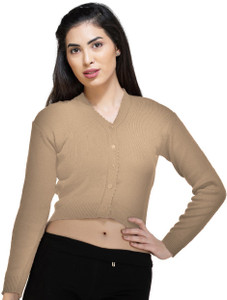 femula v-neck women blouse