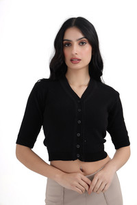 femula v-neck women blouse
