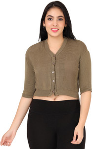 femula v-neck women blouse