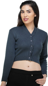 femula v-neck women blouse
