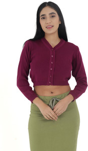 femula v-neck women blouse