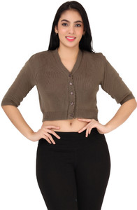 femula v-neck women blouse