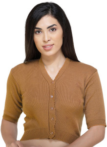 femula v-neck women blouse