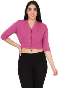 femula v-neck women blouse
