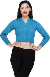 femula v-neck women blouse