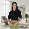 FEMULA V-Neck Women Blouse