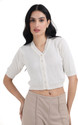 FEMULA V-Neck Women Blouse