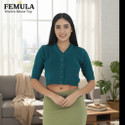 FEMULA V-Neck Women Blouse