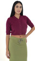 FEMULA V-Neck Women Blouse