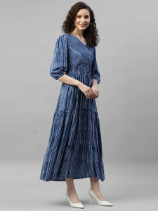 femvy anarkali gown