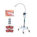 Fencia Mobile Dental Teeth Whitening Light, LED Cold Bleaching Accelerator Machine Oral Care Teeth Whitening Lamp Machine Professional Teeth Whitener Blue Light System - US Shipping, 3-7D Delivery