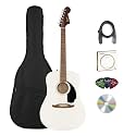 Fender California Redondo Dreadnought Acoustic Guitar - White