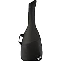 Fender Electric Guitar Gig Bag, Padded Guitar Case with a Comfortable Two-Piece Handle and Ergonomic Backpack Straps, Black (Pack of 8)