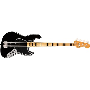 fender squier classic vibe 7039s jazz bass electric guitar maple - black