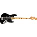 Fender Squier Classic Vibe 70's Jazz Bass Electric Guitar Maple - Black