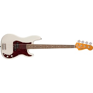 squier classic vibe 3960s precision bass laurel fingerboard olympic white finish 4-string electric bass guitar model 0374510505