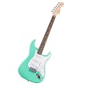 Fender Squier Stratocaster Beginner Electric Guitar, Sea Foam Green