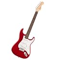 Fender Squier Stratocaster Beginner Electric Guitar, Dakota Red Matte