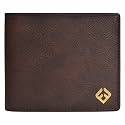 Fendo Kibisis Genuine Vegan Leather Wallet for Men | Durable and Lightweight Wallets for Men | Slim Wallet for Easy Use | 6 Credit Card Slots | 2 Currency Compartments | Black