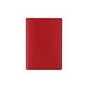 Fenice Classic Passport Cover Holder Wallet Case for Travel Essential RFID Blocking Vegan Leather Waterproof (RED)