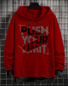 Fenoix Men Full Sleeve Printed Hooded Sweatshirt