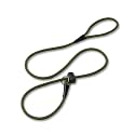 Fenrir Slip Leash 1.4m Professional Dog Training Lead to Stop Pulling, Perfect for Walks, Easy to Use, Spring Loaded Stopper, Light Weight and Durable (Green)