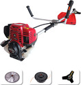 Fenton Krishi FX-50 Prime Side Pack Brush Cutter for Crop Cutting, Grass Trimming with 3 items Fuel Grass Trimmer (Manual Feed)
