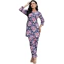 feranoid Elegant V-Neck 34 Sleeve Kurta amp