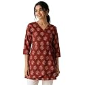 feranoid Women Cotton Angrakha Kurti