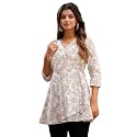 feranoid Women Cotton Angrakha Kurti