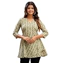 feranoid Women Cotton Angrakha Kurti