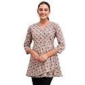 feranoid Women Cotton Angrakha Kurti